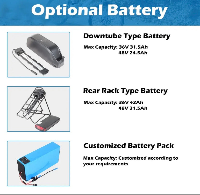 1000w kit and battery combo